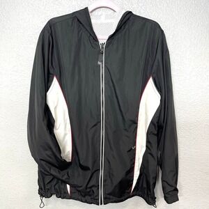 Unbranded Unisex Sports Windbreaker‎ Activewear Reversible Hooded Jacket Size L
